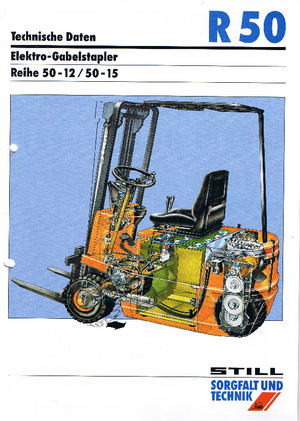 Челни вилични електрокари Still R 50-15