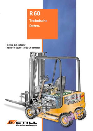 Челни вилични електрокари Still R 60-20 C