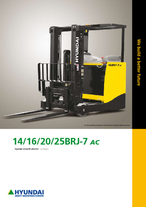 Електрически високоповдигачи Hyundai 14 BRJ 7