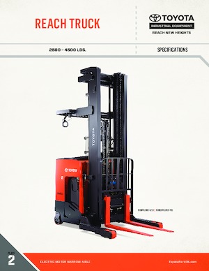 Електрически високоповдигачи Toyota 9BDRU13