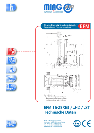 Електрически взривозащитени повдигачи Miag EFM 16 XE 3