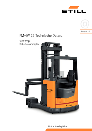 Електрически високоповдигачи Still FM 4 W 25