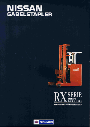 Електрически високоповдигачи Nissan JHC 01 L 18 CU