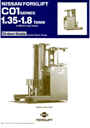 Електрически високоповдигачи Nissan JHC 01 L 18 HU