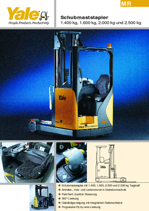 Електрически високоповдигачи Yale MR14