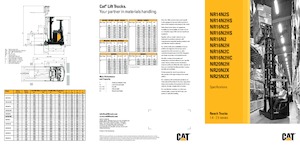 Електрически високоповдигачи Caterpillar NR16N2H