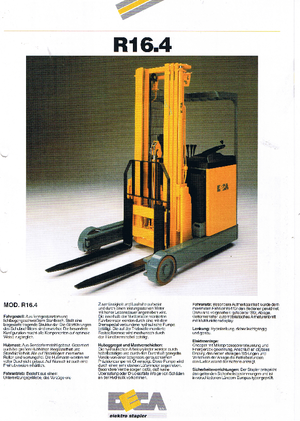 Електрически високоповдигачи Deca R 16.4
