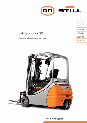 Челни вилични електрокари Still RX 20-20 P