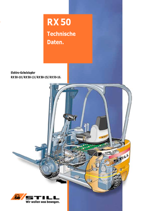 Челни вилични електрокари Still RX 50-10