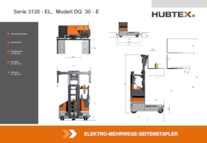 Електрически странични товарачи Hubtex DS 30 EL
