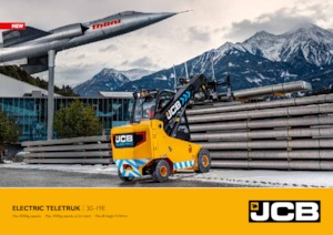 Електрически телескопични товарачи JCB 30-19E 