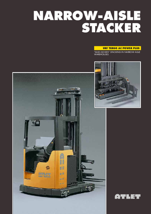 Електрически странични товарачи Atlet URF 150 Tergo AC Power Plus