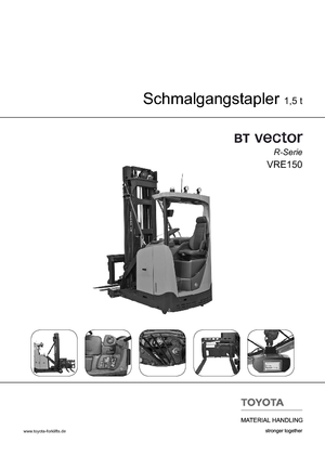 Електрически странични товарачи BT VRE 150