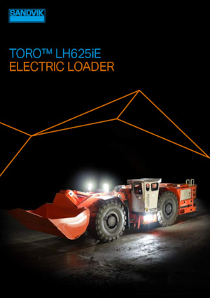 Електрически колесни товарачи Sandvik LH625iE