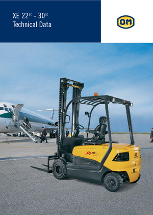 Челни вилични електрокари OM XE 22 ac