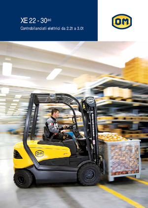 Челни вилични електрокари OM XE 25 L ac