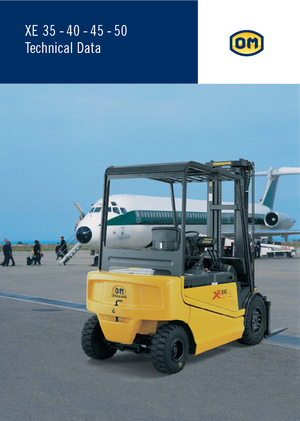 Челни вилични електрокари OM XE 35