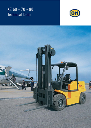 Челни вилични електрокари OM XE 80