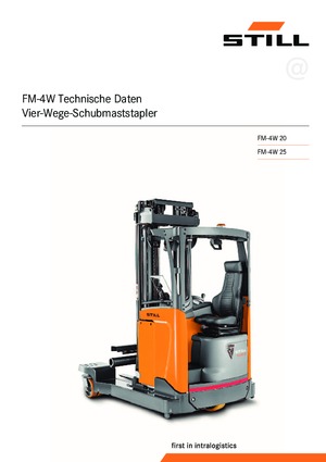 Електрически високоповдигачи Still FM 4 W 20