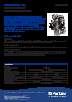 Двигатели Perkins 1204EA-E44TTA