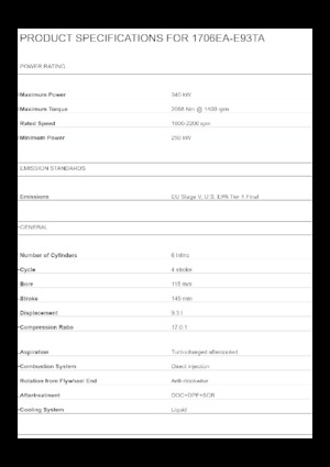Двигатели Perkins 1706EA-E93TA