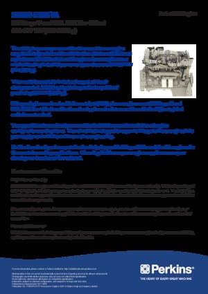 Двигатели Perkins 2806J-E18TTA