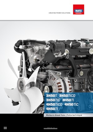 Двигатели Hatz 3H50TICD