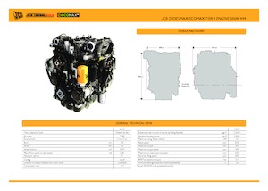 Двигатели JCB 444