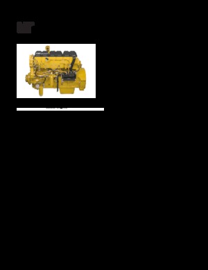 Двигатели Caterpillar C18 Acert