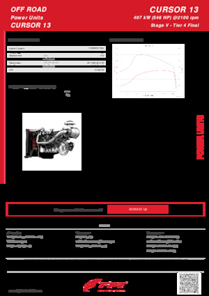 Двигатели FPT Industrial Cursor13 (407 kW)