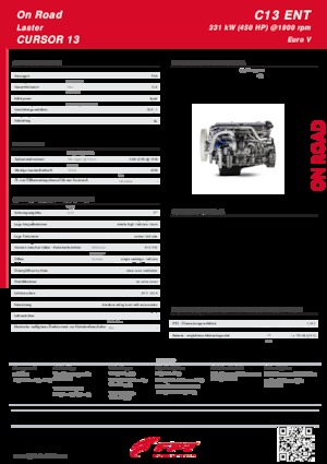 Двигатели FPT Industrial Cursor13 ENT (331 kW)