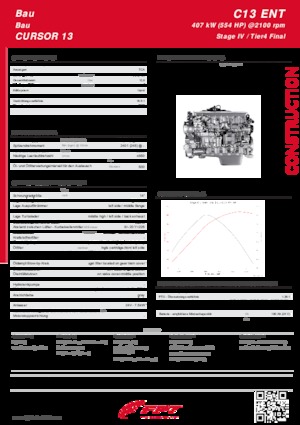 Двигатели FPT Industrial Cursor13 ENT (407 kW)
