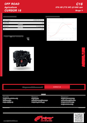 Двигатели FPT Industrial Cursor16 (570 kW)