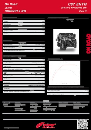 Двигатели FPT Industrial Cursor87 ENTG (250 kW)