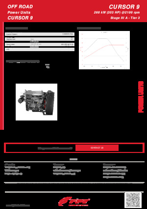 Двигатели FPT Industrial Cursor9 (260 kW)