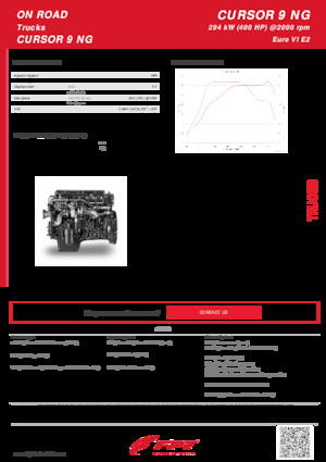 Двигатели FPT Industrial Cursor9 NG (294 kW)