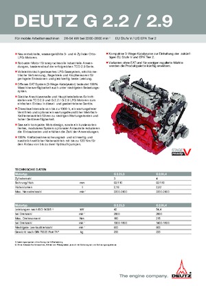 Двигатели Deutz D 2.9 L4