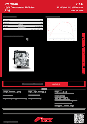 Двигатели FPT Industrial F1A (85 kw)