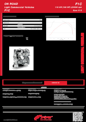 Двигатели FPT Industrial F1C (118 kW)