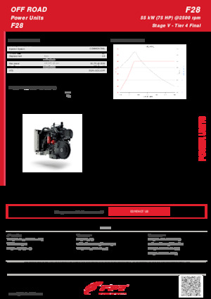Двигатели FPT Industrial F28 (55 kW) 