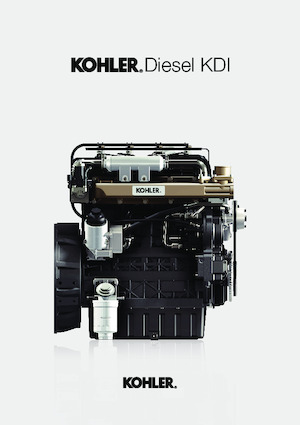 Двигатели Kohler KDI-2504TCR 