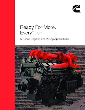 Двигатели Cummins K2000E