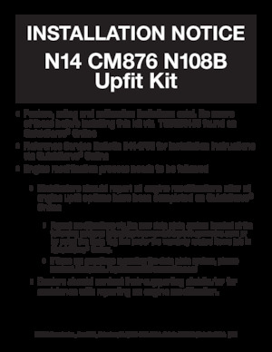 Двигатели Cummins N14 Plus