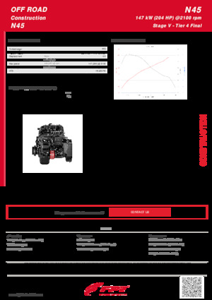 Двигатели FPT Industrial N45 (147 kW)