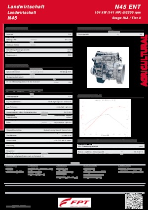 Двигатели FPT Industrial N45 ENT (104 kW) 