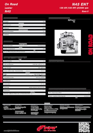 Двигатели FPT Industrial N45 ENT (138 kW)