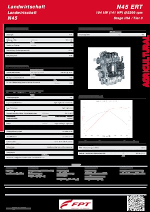 Двигатели FPT Industrial N45 ERT