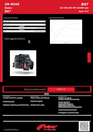 Двигатели FPT Industrial N67 (184 kW)