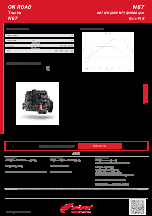 Двигатели FPT Industrial N67 (207 kW)