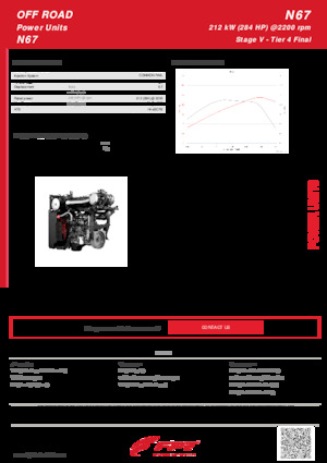 Двигатели FPT Industrial N67 (212 kW)